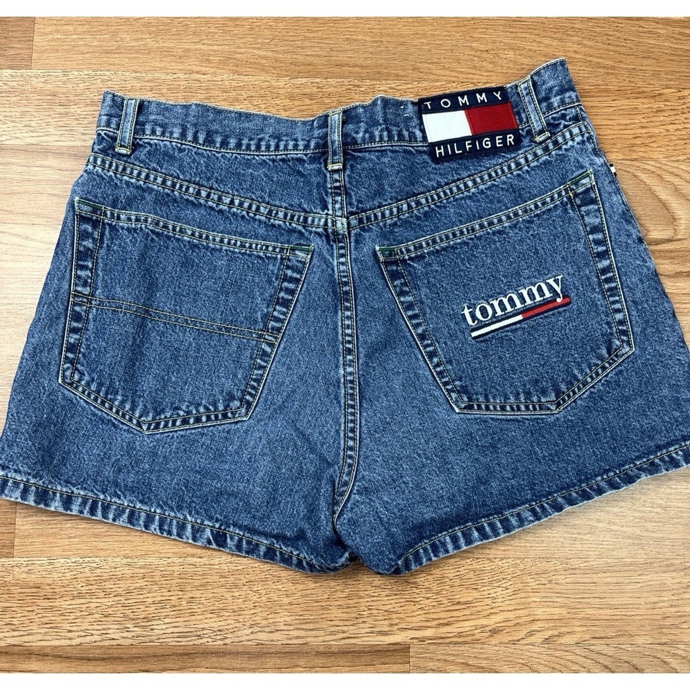 Vintage Tommy Hilfiger Denim‎ Jean Shorts Juniors Size 11